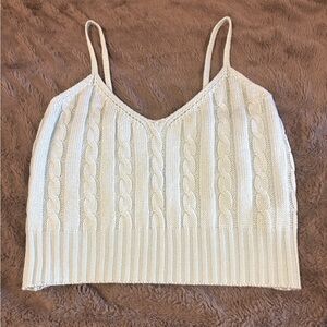 Fitted Knit Tank Top - Never Worn